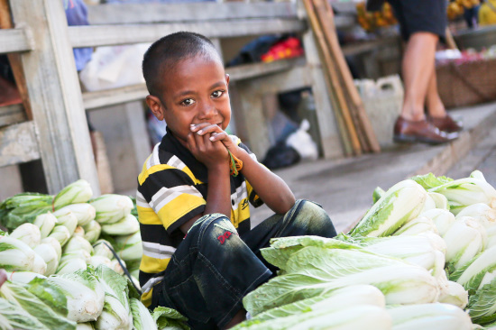 Nụ cười hồn nhiên trẻ em Timor Leste ảnh 5